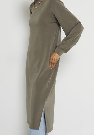 Jerseyklänning - olive