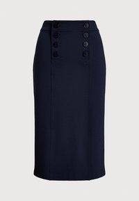 Lauren Ralph Lauren Petite PONTE SAILOR PENCIL SKIRT - Pieštukinis sijonas - lauren navy