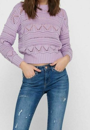 Pullover - mottled lilac