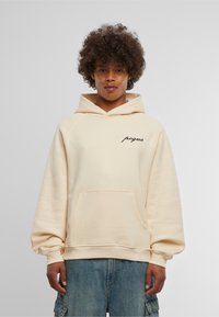 PEQUS CHEST LOGO  - Hoodie - cream