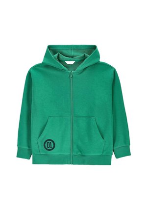 Coccodrillo, KAPUZENJACKE - Zip-up sweatshirt - green