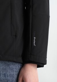 CMP WOMAN JACKET ZIP HOOD - Soft shell jacket - black