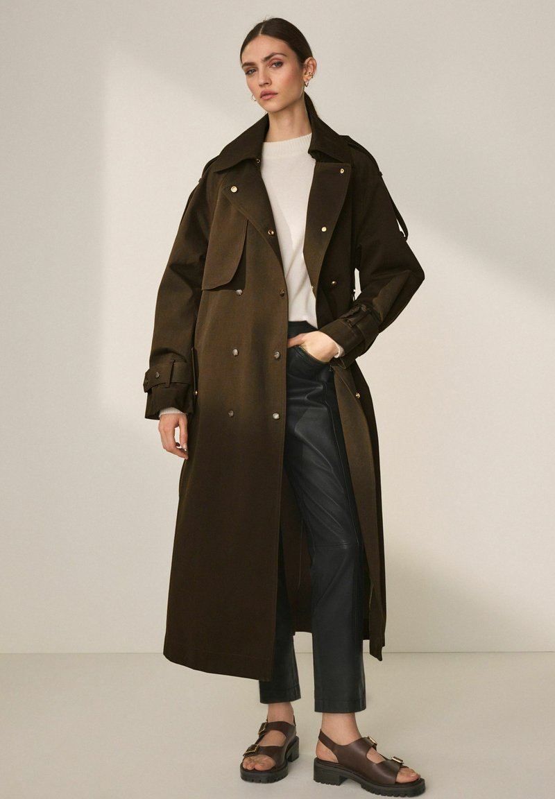 Next Gabardina - chocolate brown