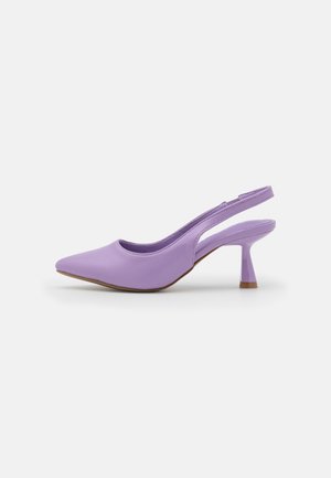 Højhælede pumps - lilac