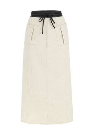 Twist MIDI  - Jupe trapèze - ecru