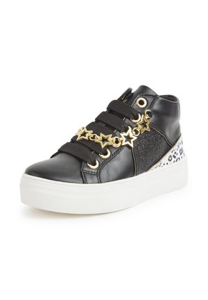 Terranova SNEAKERS CON CATENA CON STELLINE - Sneakers alte - nero