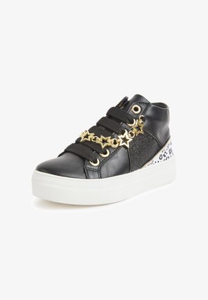 Terranova SNEAKERS CON CATENA CON STELLINE - Sneakers alte - nero