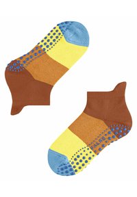 FALKE Colour Block - Chaussettes - rust