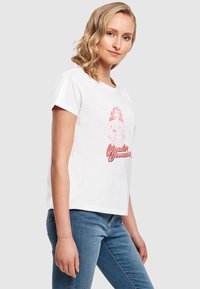 Merchcode OUTLINE - T-shirts print - white