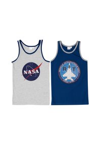 United Labels NASA 2ER PACK - Undershirt - blau grau