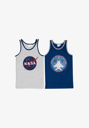 United Labels NASA 2ER PACK - Undershirt - blau grau