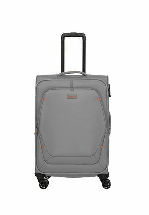 Wheeled suitcase - smoky grey