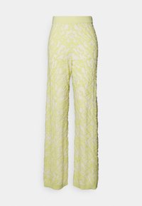 SOLEIL PANTS - Pantaloni - yellow tender