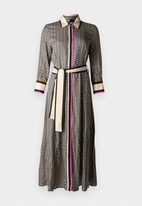 PKO-104260 SUSHI WHITE ZIGZAG DRESS