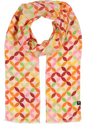 GEOMETRIC  STOLA - Sall - strawberry