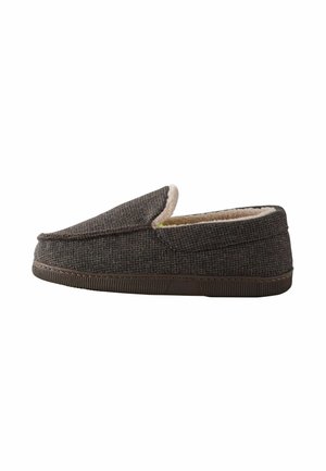 REGULAR FIT - Lahtised kingad - brown