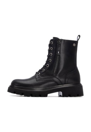 Botines con plataforma - black