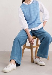 Seasalt Cornwall Stickad tröja - blue