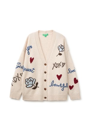 United Colors of Benetton, Chaqueta de punto - beige