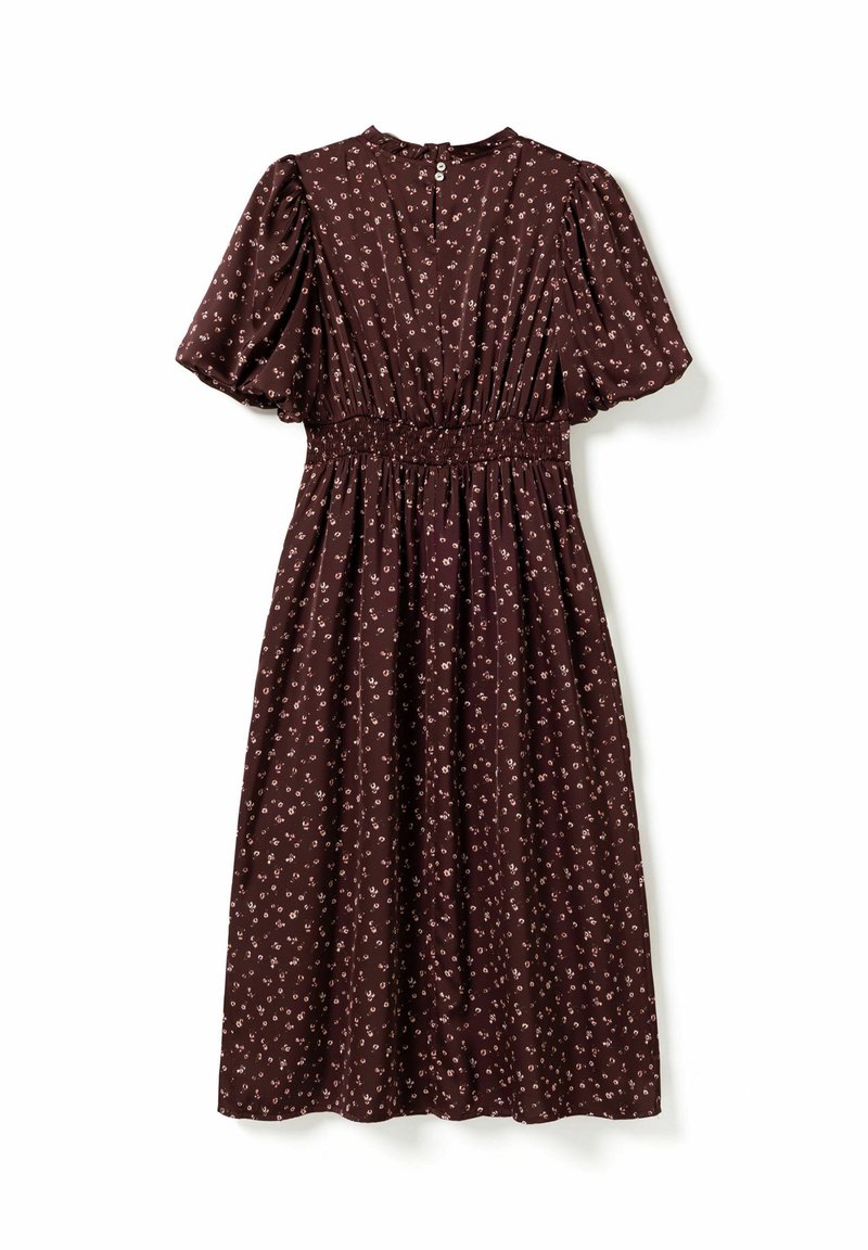 Noella N-RUTH - Day dress - dwyn burgundy print/bordeaux - Zalando.ie