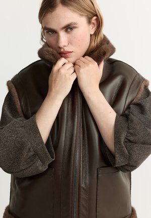 Xandres, JANA .. - Waistcoat - brownstone