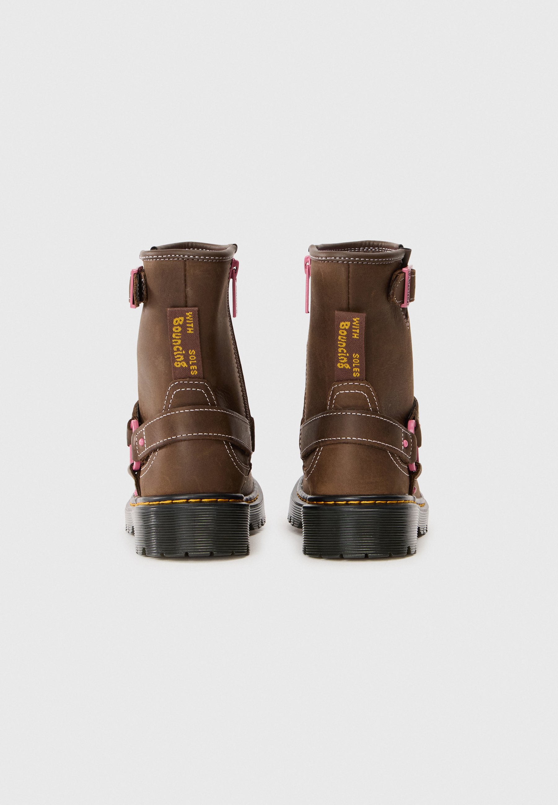 Dr. Martens GENAYA - Winter boots - dark brown wyoming/dark brown