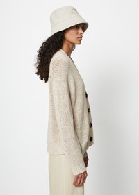 Marc O'Polo V-NECK - Kardigan - dusty field