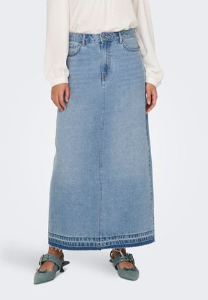JDY Jupe longue - light blue denim