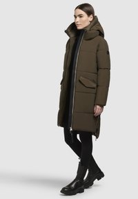 khujo GISEL - Winter coat - dunkeloliv