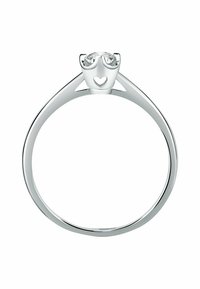 CHRIST Ring - weißgoldfarben