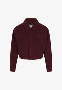 Unselected, burgundy