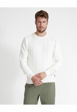 BOTVID CREW - Strickpullover - off white