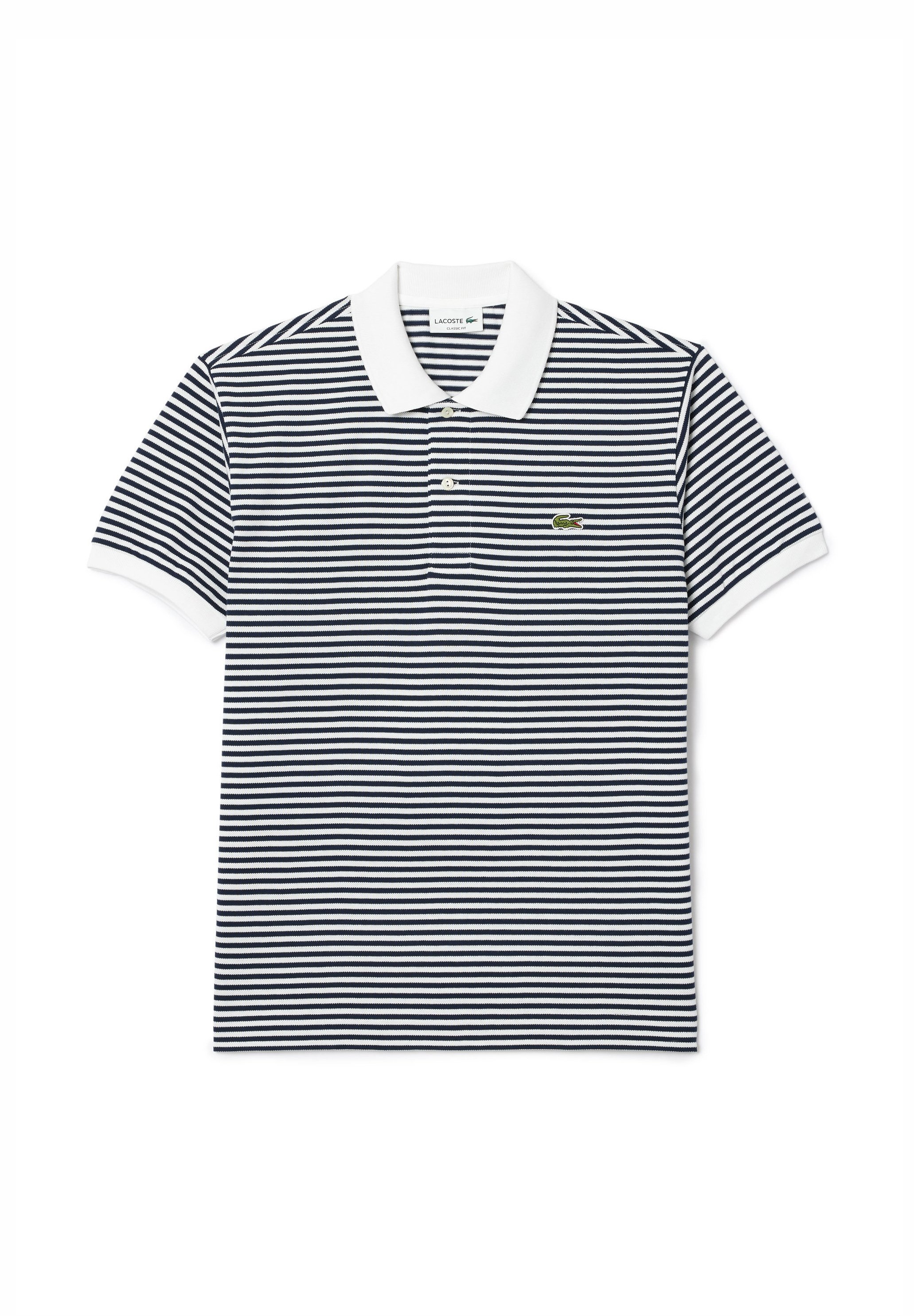 Lacoste MC - Poloshirt - blanc bleu marine522/weiß - Zalando