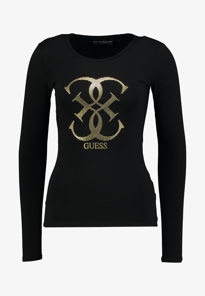 Guess TEE Langarmshirt jet black schwarz Zalando.at