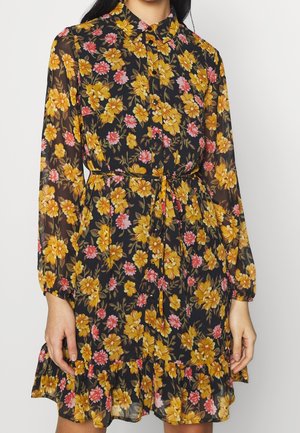 Košilové šaty - black