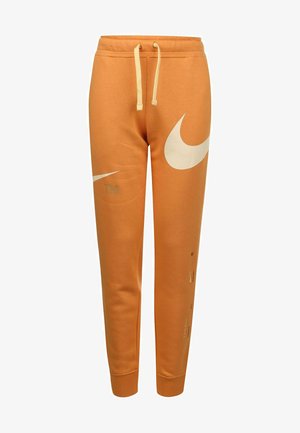 NSW FLEECE - Pantaloni sportivi - hot curry pearl white