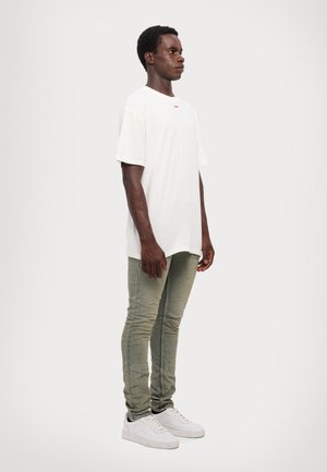 STITCH UP TEE VINTAGE  - Βασικό μπλουζάκι - white