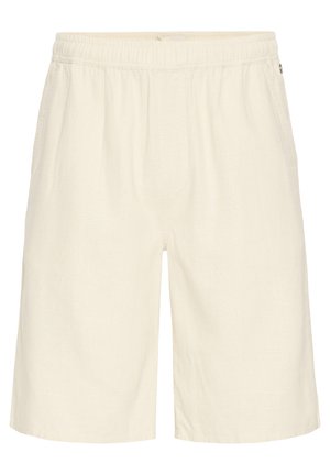 BHMADDOX  LINEN MIX RELAXED FIT - Kratke hlače - bleached sand