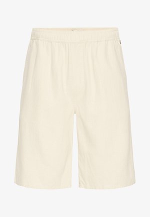 BHMADDOX LINEN MIX RELAXED FIT - Kratke hlače - bleached sand