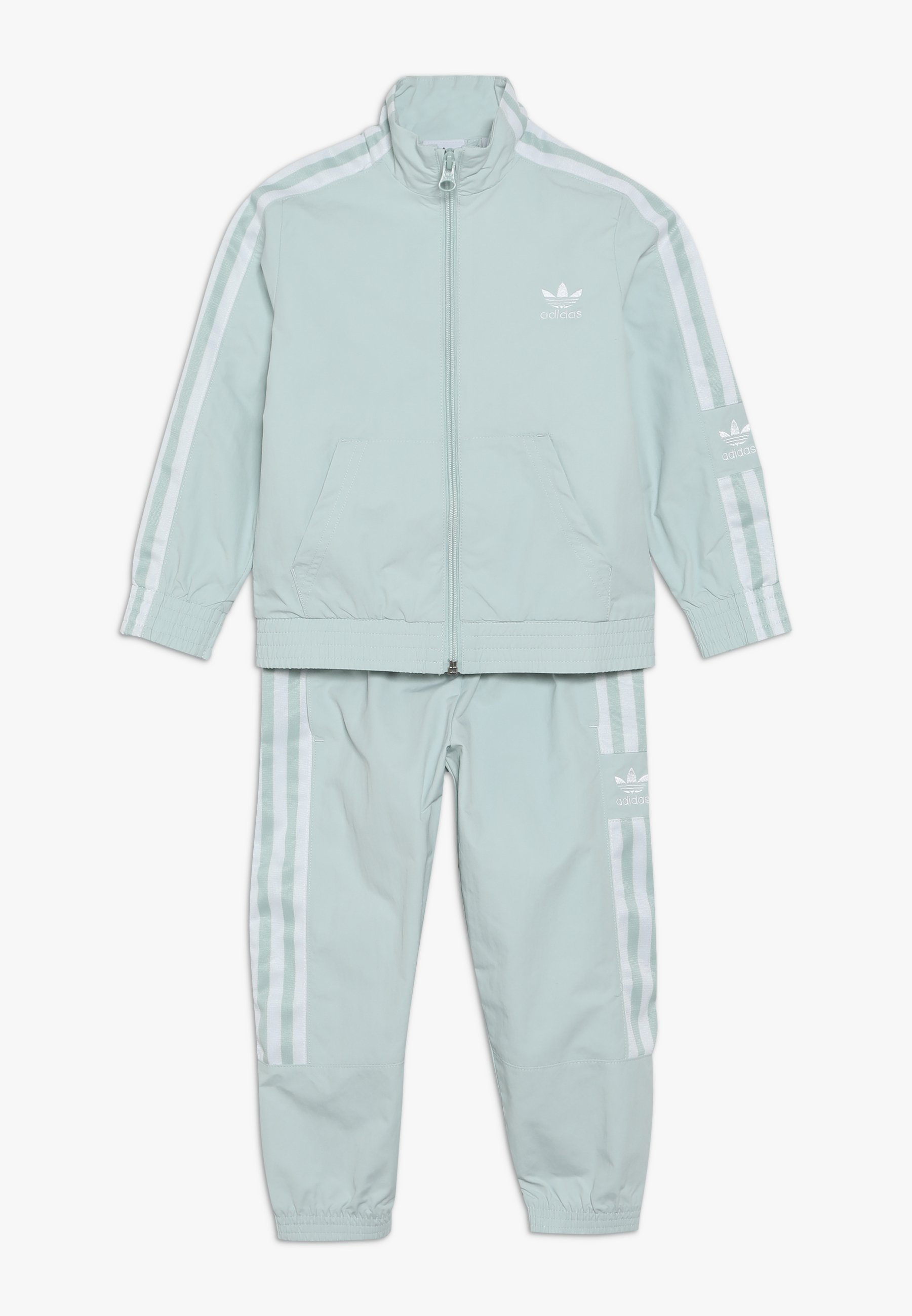 mint green adidas tracksuit