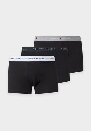 Tommy Hilfiger, 3 PACK - Kurze Boxershorts - grey heather/black/white