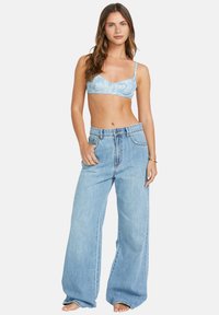 WASHED BY THE SUN - Wide leg - cali blue