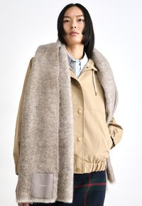 Sciarpa - cinder/dark ecru