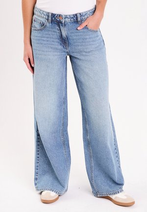Wide Leg - denim double stone