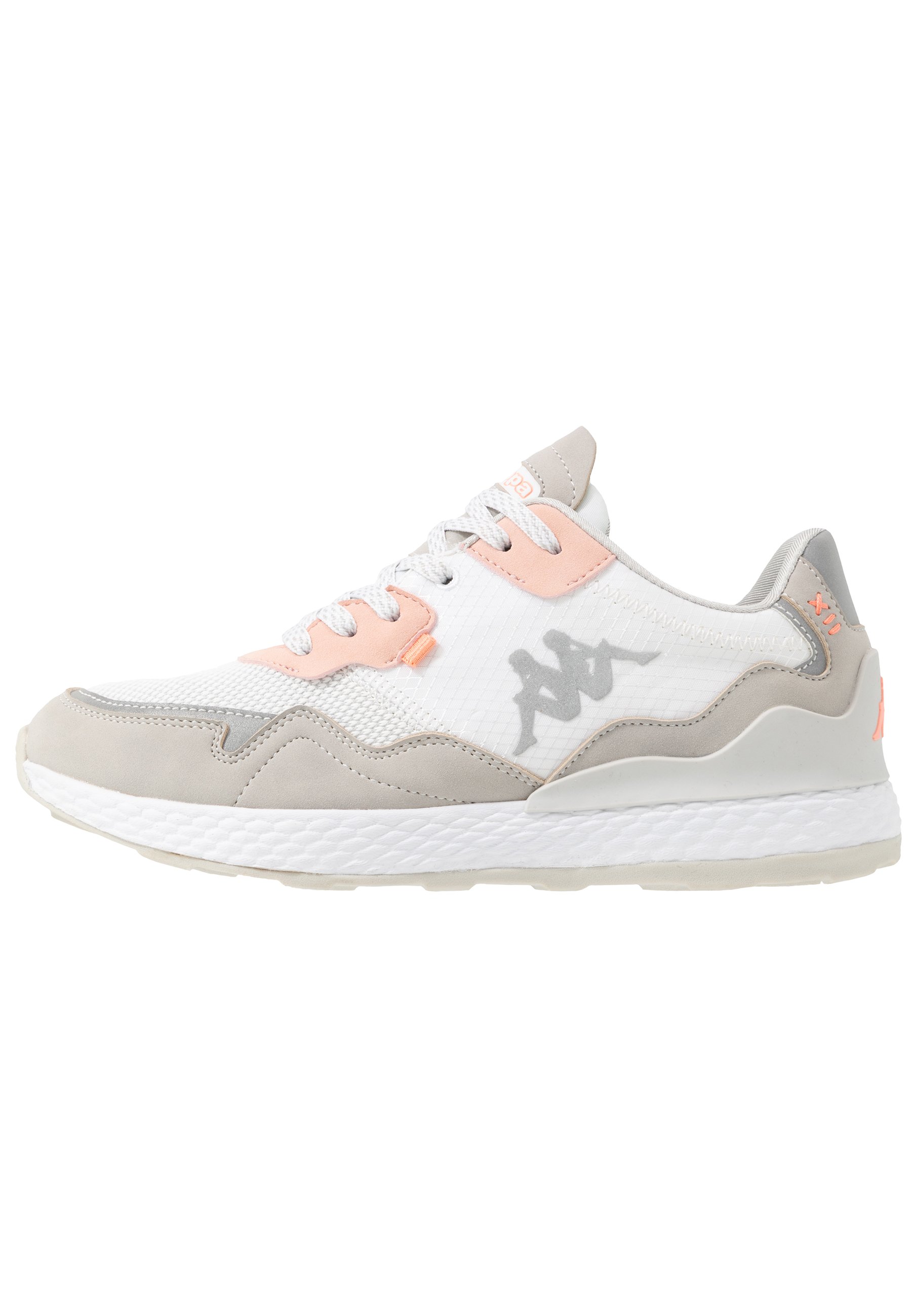 Kappa SULTAN Treningssko whitegreyhvit Zalando.no Kappa BASH Treningssko whitelight greyhvit Zalando.no