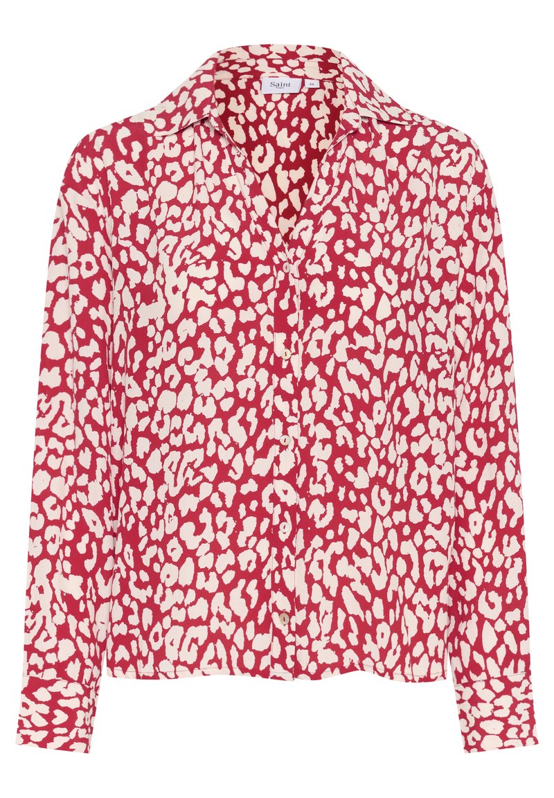 Saint Tropez Overhemdblouse rood