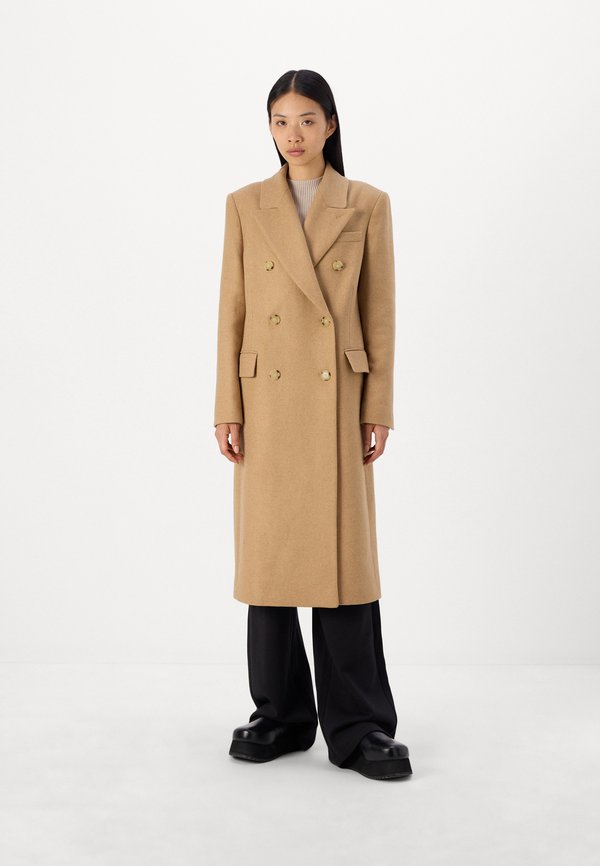CALLAF - Klassischer Mantel - medium beige