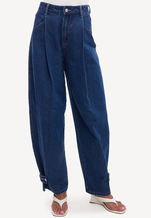 LOAVIES, WILD SPIRIT - Wide Leg - blue dark denim