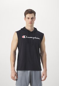 Champion ICONS HOODED SLEEVELESS - Top - black