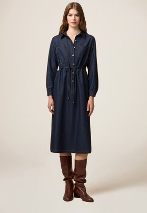 Robe en jean - blu